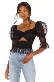 Топ LPA Dolores, черный