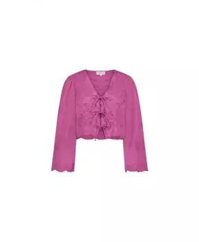 Топ ls с цветочной вышивкой Fabienne Chapot, розовый