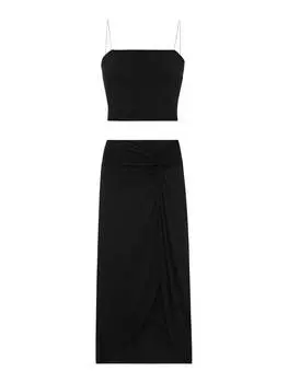 Топ LSCN BY LASCANA, черный