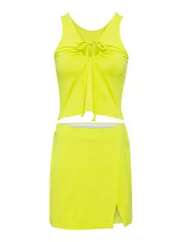 Топ LSCN BY LASCANA Trger, цвет limette