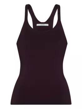 Топ Lumii без рукавов Adam Lippes, коричневый