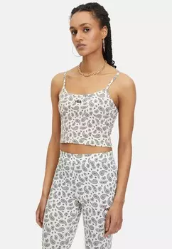 Топ LUXOR AOP CROPPED SPAGHETTI Fila, белый