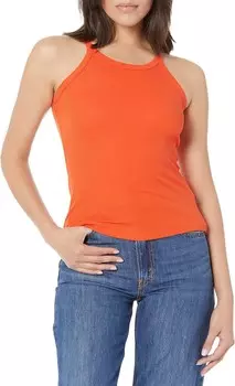 Топ Madewell Brightside '90s Tank, цвет Brilliant Tangerine