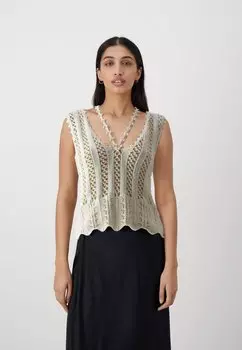 Топ MAGLIA Patrizia Pepe, белый