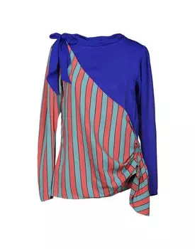 Топ Maison Margiela, синий