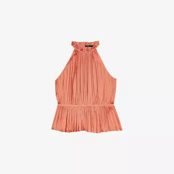 Топ Maje на бретелях, оранжевый