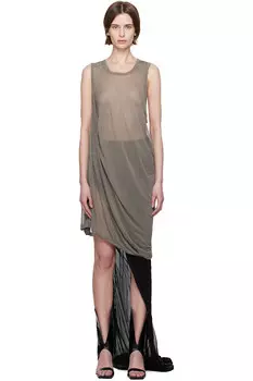 Топ-майка Hollywood anthem Rick Owens, цвет dust