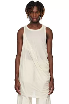 Топ-майка Hollywood anthem Rick Owens, цвет natural