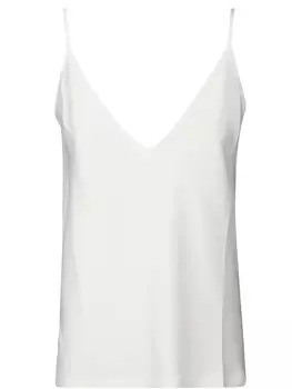 Топ-майка с V-образным вырезом от Stefano Mortari, белый