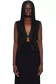 Топ-майка Yoko Leset, черный