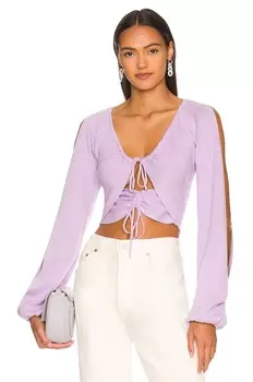 Топ MAJORELLE Zowie Drawcord, фиолетовый