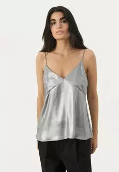 Топ MAKAYA Part Two, серебристый