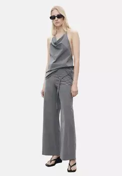 Топ MALI - Blouse Mango, серый