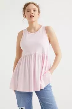 Топ MAMA из смесового модала H&amp;M, светло-розовый