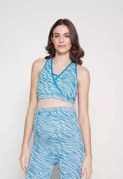 Топ MAMALICIOUS, лазурно-голубой