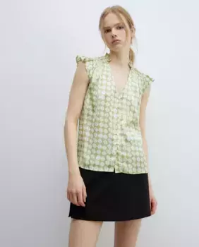 Топ манга Caracol Sfera, светло-зеленый