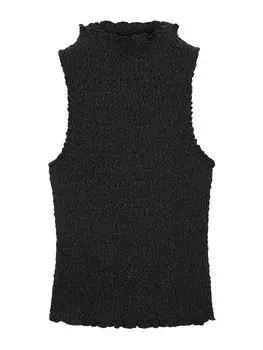 Топ Mango ACAI, черный