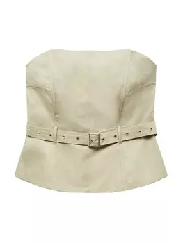 Топ Mango BELTY, цвет Stone