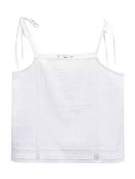 Топ MANGO, белый