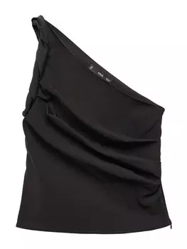 Топ Mango, черный