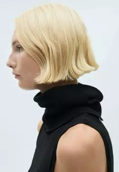 Топ Mango, черный