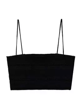 Топ MANGO CHERRY, черный