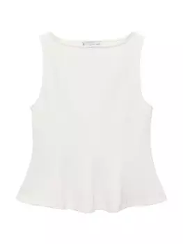 Топ MANGO COQUI, белый