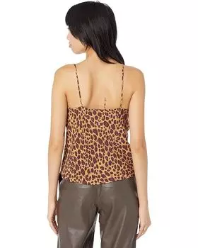 Топ MANGO Kendal Top, коричневый