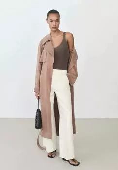 Топ Mango, коричневый