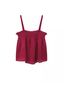 Топ MANGO Lecce, цвет Blood red