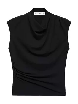 Топ MANGO LEO, черный