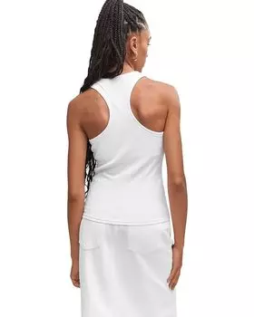 Топ MANGO Syrah Top, белый