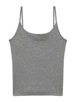 Топ MANGO Top TONI, цвет mottled grey