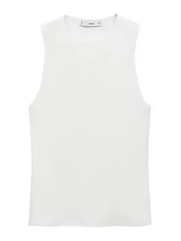 Топ MANGO TRANCOSO, белый