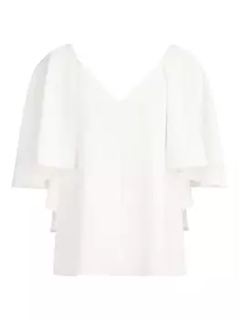 Топ Marah с накидкой и рукавами Halston