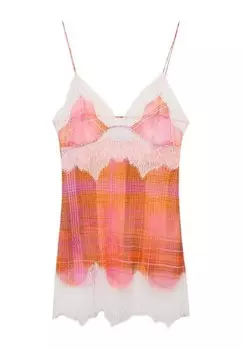 Топ MARAKECH Mango, оранжевый