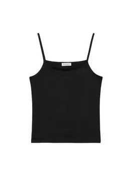 Топ Marc O'Polo Spaghettitrger fitted, черный