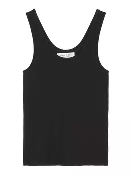Топ Marc O'Polo Tank Iconic Rib, черный