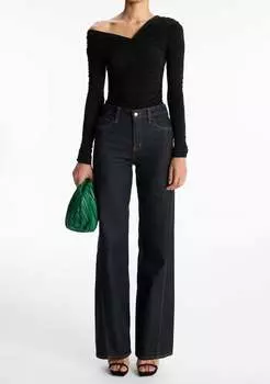 Топ Мари в черном цвете A.L.C.