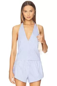 Топ "Marianna Skye" от L'Academie, blue stripe