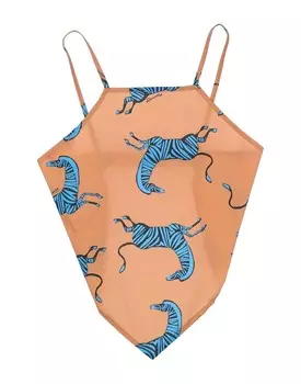 Топ Mariuccia, коричневый