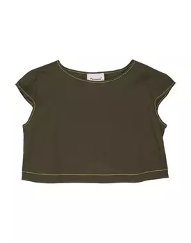 Топ Mariuccia, темно-зеленый