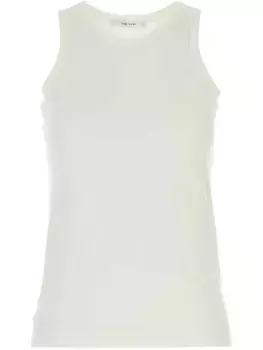 Топ Marius без рукавов THE ROW, белый