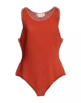 Топ Marni, оранжевый