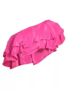 Топ Marocain с оборками Farm Rio, розовый