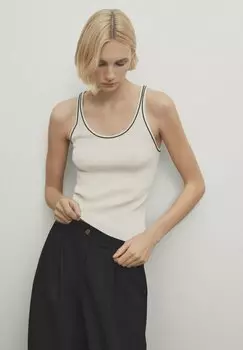 Топ Massimo Dutti, бежевый