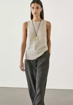 Топ Massimo Dutti, бежевый