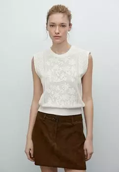 Топ Massimo Dutti, бежевый