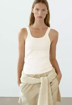 Топ Massimo Dutti, бежевый