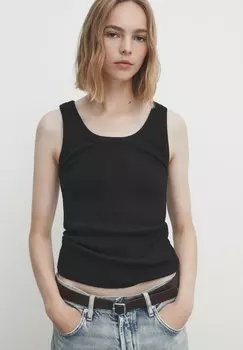Топ Massimo Dutti, черный